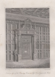 Entrance Door of the Drawing Room at Messrs. Franklyn's on the Back